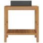 vidaXL Mueble tocador madera teca maciza con lavabo de mármol negro vidaXL Mueble tocador madera teca maciza con lavabo de mármol negro
