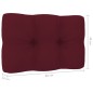 vidaXL Set muebles de jardín y cojines 3 pzas madera pino impregnada vidaXL Set muebles de jardín y cojines 3 pzas madera pino impregnada
