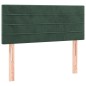 vidaXL Cama box spring con colchón terciopelo verde oscuro 120x200 cm vidaXL Cama box spring con colchón terciopelo verde oscuro 120x200 cm