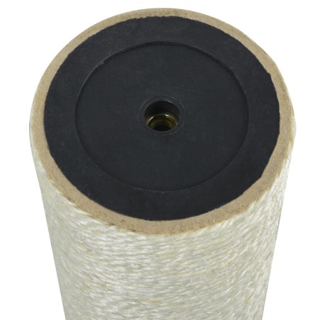 vidaXL Poste rascador para gatos 8x45 cm 8 mm beige