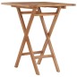 vidaXL Juego de comedor para jardín 3 piezas madera maciza de teca vidaXL Juego de comedor para jardín 3 piezas madera maciza de teca