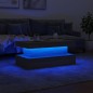 vidaXL Mesa de centro con luces LED roble Sonoma 90x50x40 cm vidaXL Mesa de centro con luces LED roble Sonoma 90x50x40 cm