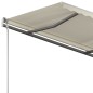 vidaXL Toldo de pie retráctil manual crema 450x300 cm vidaXL Toldo de pie retráctil manual crema 450x300 cm