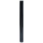 vidaXL Láminas de ventana esmerilada 3 uds PVC negro