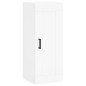 vidaXL Aparador alto madera contrachapada blanco 34,5x34x180 cm vidaXL Aparador alto madera contrachapada blanco 34,5x34x180 cm