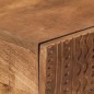 vidaXL Mesa consola madera maciza de mango y hierro 90x30x76 cm vidaXL Mesa consola madera maciza de mango y hierro 90x30x76 cm