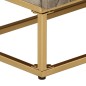 vidaXL Aparador de hierro y madera maciza de mango 55x30x76 cm
