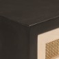 vidaXL Mesa consola madera maciza de mango y hierro negro 90x30x76 cm vidaXL Mesa consola madera maciza de mango y hierro negro 90x30x76 cm