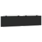 vidaXL Cabecero de cama acolchado cuero sintético blanco negro 200 cm vidaXL Cabecero de cama acolchado cuero sintético blanco negro 200 cm