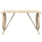 vidaXL Juego de comedor de jardín 3 piezas madera maciza de abeto vidaXL Juego de comedor de jardín 3 piezas madera maciza de abeto