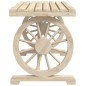 vidaXL Juego de comedor de jardín 3 piezas madera maciza de abeto vidaXL Juego de comedor de jardín 3 piezas madera maciza de abeto