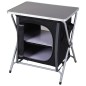 Redcliffs Armario de camping plegable negro 60x45x64 cm Redcliffs Armario de camping plegable negro 60x45x64 cm