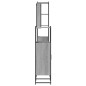 vidaXL Set de muebles de baño 4 pzas madera contrachapada gris sonoma vidaXL Set de muebles de baño 4 pzas madera contrachapada gris sonoma
