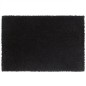 vidaXL Felpudo de fibra de coco negro 40x60 cm vidaXL Felpudo de fibra de coco negro 40x60 cm