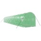 vidaXL Invernadero con estructura de acero verde 28 m² 14x2x2 m vidaXL Invernadero con estructura de acero verde 28 m² 14x2x2 m