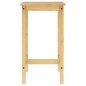 vidaXL Set de mesa alta y taburetes de bar 3 pzas madera maciza pino vidaXL Set de mesa alta y taburetes de bar 3 pzas madera maciza pino