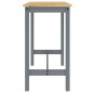 vidaXL Set de bar 3 piezas madera maciza de pino gris vidaXL Set de bar 3 piezas madera maciza de pino gris