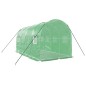 vidaXL Invernadero con estructura de acero verde 8 m² 4x2x2 m vidaXL Invernadero con estructura de acero verde 8 m² 4x2x2 m