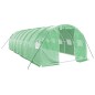 vidaXL Invernadero con estructura de acero verde 24 m² 8x3x2 m vidaXL Invernadero con estructura de acero verde 24 m² 8x3x2 m