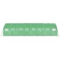 vidaXL Invernadero con estructura de acero verde 24 m² 8x3x2 m vidaXL Invernadero con estructura de acero verde 24 m² 8x3x2 m