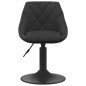 vidaXL Sillas de comedor giratorias 2 uds terciopelo negro vidaXL Sillas de comedor giratorias 2 uds terciopelo negro