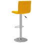 vidaXL Taburetes de cocina 2 unidades terciopelo amarillo mostaza vidaXL Taburetes de cocina 2 unidades terciopelo amarillo mostaza