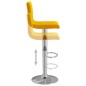 vidaXL Taburetes de cocina 2 unidades terciopelo amarillo mostaza vidaXL Taburetes de cocina 2 unidades terciopelo amarillo mostaza
