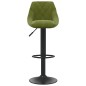 vidaXL Taburetes de cocina 2 uds terciopelo verde claro vidaXL Taburetes de cocina 2 uds terciopelo verde claro