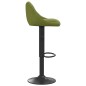 vidaXL Taburetes de cocina 2 uds terciopelo verde claro vidaXL Taburetes de cocina 2 uds terciopelo verde claro