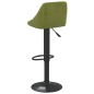 vidaXL Taburetes de cocina 2 uds terciopelo verde claro vidaXL Taburetes de cocina 2 uds terciopelo verde claro