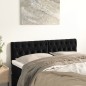 vidaXL Cabeceros 2 unidades terciopelo negro 72x7x78/88 cm vidaXL Cabeceros 2 unidades terciopelo negro 72x7x78/88 cm
