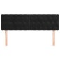 vidaXL Cabeceros 2 unidades terciopelo negro 72x7x78/88 cm vidaXL Cabeceros 2 unidades terciopelo negro 72x7x78/88 cm