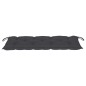 vidaXL Banco de jardín 2 plazas madera eucalipto gris y cojín 120 cm vidaXL Banco de jardín 2 plazas madera eucalipto gris y cojín 120 cm