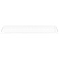 vidaXL Invernadero con estructura de acero blanco 42 m² 14x3x2 m