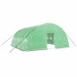 vidaXL Invernadero con estructura de acero verde 36 m² 6x6x2,85 m vidaXL Invernadero con estructura de acero verde 36 m² 6x6x2,85 m