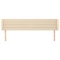 vidaXL Cabecero de tela color crema 163x23x78/88 cm vidaXL Cabecero de tela color crema 163x23x78/88 cm