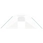 vidaXL Invernadero con estructura de acero blanco 48 m² 12x4x2 m vidaXL Invernadero con estructura de acero blanco 48 m² 12x4x2 m