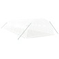 vidaXL Invernadero con estructura de acero blanco 48 m² 12x4x2 m vidaXL Invernadero con estructura de acero blanco 48 m² 12x4x2 m