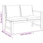 vidaXL Juego comedor jardín con cojines 11 piezas madera maciza acacia vidaXL Juego comedor jardín con cojines 11 piezas madera maciza acacia