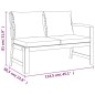vidaXL Juego comedor jardín y cojines 5 piezas madera maciza de acacia vidaXL Juego comedor jardín y cojines 5 piezas madera maciza de acacia
