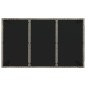 vidaXL Set comedor jardín 7 pzas y cojines ratán sintético gris vidaXL Set comedor jardín 7 pzas y cojines ratán sintético gris