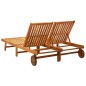 vidaXL Tumbona de jardín para 2 personas madera maciza de acacia vidaXL Tumbona de jardín para 2 personas madera maciza de acacia