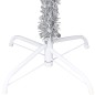 vidaXL Árbol de Navidad preiluminado con luces y bolas plateado 120 cm vidaXL Árbol de Navidad preiluminado con luces y bolas plateado 120 cm