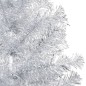 vidaXL Árbol de Navidad preiluminado con luces y bolas plateado 120 cm vidaXL Árbol de Navidad preiluminado con luces y bolas plateado 120 cm