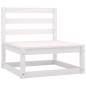 vidaXL Juego de muebles de jardín 7 piezas madera maciza de pino vidaXL Juego de muebles de jardín 7 piezas madera maciza de pino