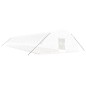 vidaXL Invernadero con estructura de acero blanco 132 m² 22x6x2,85 m vidaXL Invernadero con estructura de acero blanco 132 m² 22x6x2,85 m