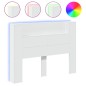 vidaXL Cabecero de cama con luz LED blanco 140x16,5x103,5 cm vidaXL Cabecero de cama con luz LED blanco 140x16,5x103,5 cm
