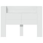 vidaXL Cabecero de cama con luz LED blanco 140x16,5x103,5 cm vidaXL Cabecero de cama con luz LED blanco 140x16,5x103,5 cm