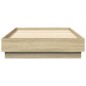vidaXL Estructura de cama madera de ingeniería roble Sonoma 90x190 cm vidaXL Estructura de cama madera de ingeniería roble Sonoma 90x190 cm