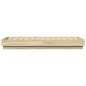 vidaXL Estructura de cama madera de ingeniería roble Sonoma 90x190 cm vidaXL Estructura de cama madera de ingeniería roble Sonoma 90x190 cm